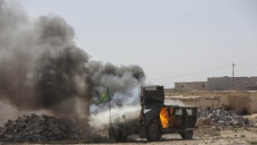Iraqis and Coalition forces pound Islamic State in Tikrit 