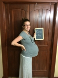 Jill Duggar shows biggest baby bump yet, husband Derick wonders if Baby Dilly will arrive on their one year engagement anniversary