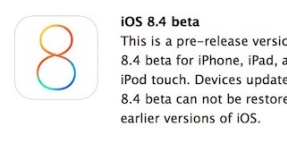 iOS 8.4: Apple seeds beta to developers