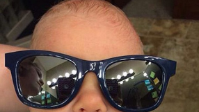 Israel David Dillard celebrates first month birthday, mum Jill hopes he will grow up like his dad