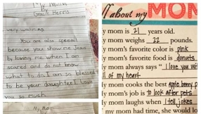 \'You are special because you show me Jesus by loving me,\' Natalie Grant\'s daughter writes her