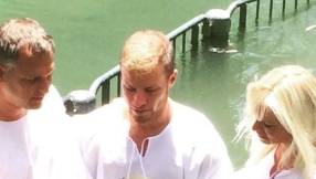 Backstreet Boys\' Brian Littrell visits Jerusalem, gets baptised in the Jordan River