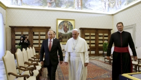 Pope Francis urges Putin make peace in Ukraine in tense Vatican meeting  