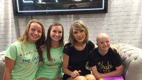 Dream come true: Taylor Swift makes surprise visit to girl with Down syndrome and bone cancer