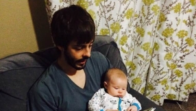 Israel David gets \'Bible time\' with dad Derick Dillard