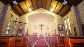 Miracle or optical illusion? Video shows Virgin Mary\'s lips moving as church prays
