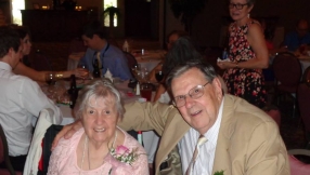 Man, 90, says God gave him strength to save wheelchair-bound wife, 89, from fire