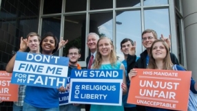 16 states, religious groups back 3 Christian schools against court contraception ruling