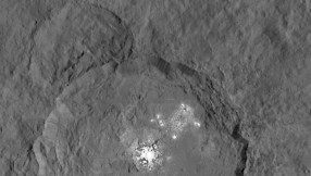 NASA Ceres images focus on planet\'s bright and mysterious spots