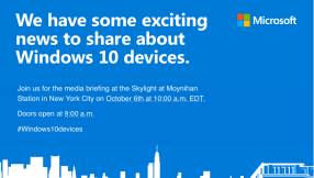 Microsoft Surface Pro 4 release date: 2-in-1 hybrid to be unveiled at Oct. 6 event
