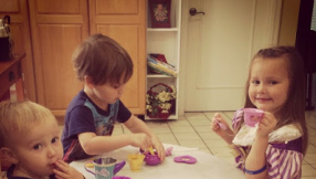 With Josh Duggar in rehab, his wife Anna  busies herself with homeschooling her kids
