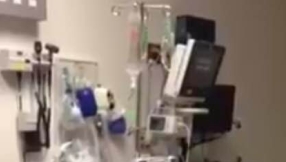 Boy battling cancer breaks down in tears as Tim Tebow visits and hugs him in hospital