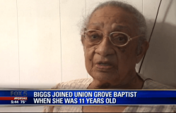 103-year-old woman back in her Georgia church as pastor who expelled her leaves