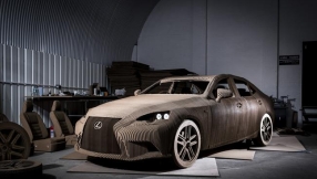 Lexus Origami Car: Lexus introduces cardboard replica of IS sedan