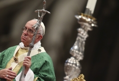 Pope Francis says families act like net to rescue people from loneliness, indifference