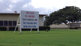 Group that wants to scrap \'God bless the military\' sign now wants to include Satan, Allah and Odin in the greeting