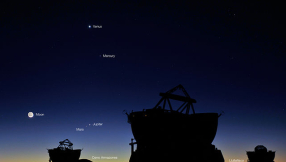 Venus, Mars, and Jupiter align: When to see planetary alighnment tonight