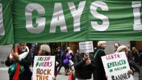 Gay activists demand their participation in non-Irish St. Patrick\'s Day parade in NY