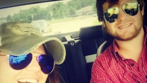 Joke on Josh Duggar\'s marital woes sends Amy Duggar and husband Dillon King into laughing fits at CMA Awards