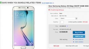 Samsung Galaxy S6 Edge deals: eBay offers massive discount for the device