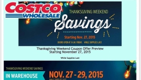 Black Friday 2015 news: Costco promo deals goes online
