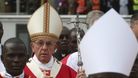 Pope Francis visits Ugandan shrine amid gay rights debate