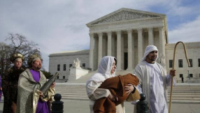 U.S. judge bans portrayal of live Nativity scene in Indiana public high school, saying it violates Establishment Clause