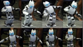 New chapter in robotics: \'Darwin\' the thinking robot teaches itself how to walk, just like a child, in California