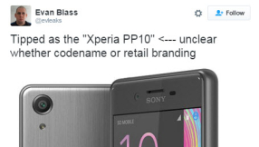 Sony Xperia PP10 leaked ahead of 2016 MWC: Mid-range smartphone to be revealed?