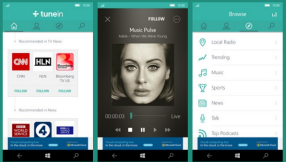 Windows 10 Mobile update: TuneIn Radio returns to OS