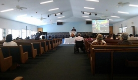 Man shot by female suspect after his baptism at Seventh-Day Adventist Church