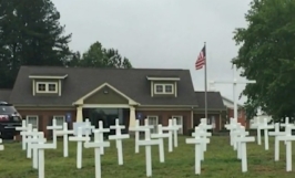 Removed memorial crosses for fallen soldiers in Georgia put back after public outcry