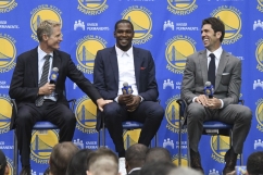 Kevin Durant joins forces and faith with fellow believer Stephen Curry at Golden State:  Who can stop the Warriors now?