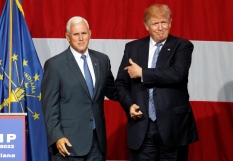 Mike Pence says faith is at the \'very core\' of Donald Trump
