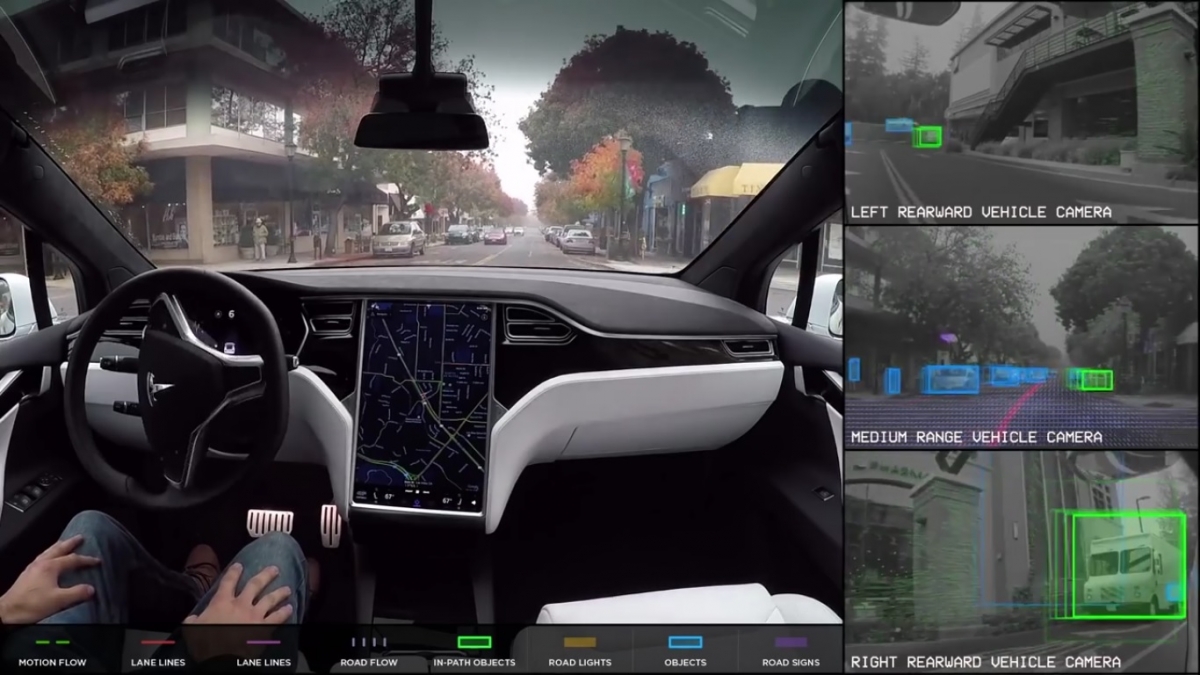 Tesla self-driving car latest news: Company releases new video ...