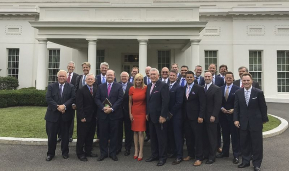 Nearly 100 evangelical leaders visited Trump\'s White House for ...