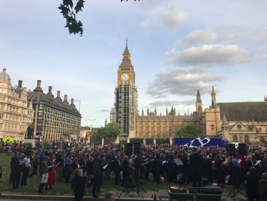 'We repent of our disunity': Church leaders pray in the shadow of ...