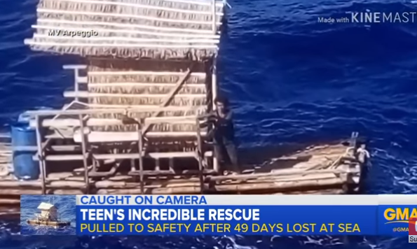 Teenager lost at sea for 49 days read his Bible and prayed as he ...