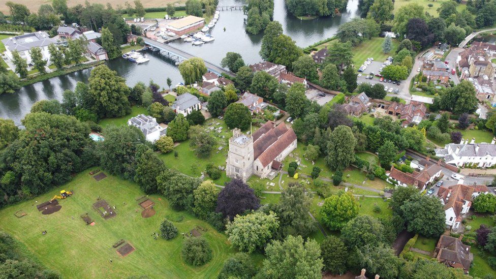 Monastery unearthed in grounds of church sheds light on Anglo-Saxon ...