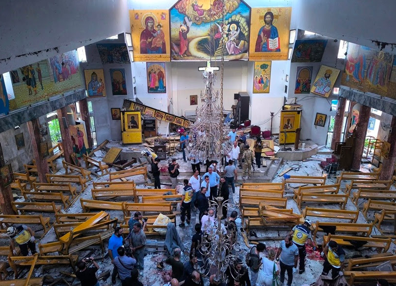 Christians in Syria fearful after church suicide bombing - Christian Today