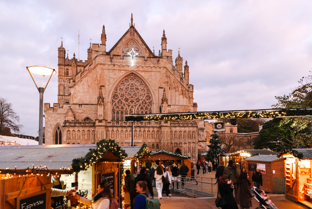 Churches across the UK are getting into the Christmas spirit