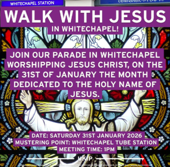 Police ban 'Walk with Jesus' march through Muslim area over fears of 'violence and serious disorder'