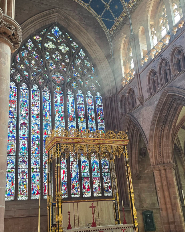 Carlisle Cathedral scoops award for the nation’s favourite stained glass window