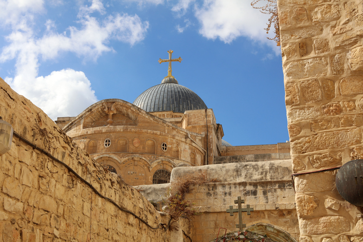 Jerusalem church leaders issue Easter appeal for peace as war casts shadow over Holy Land