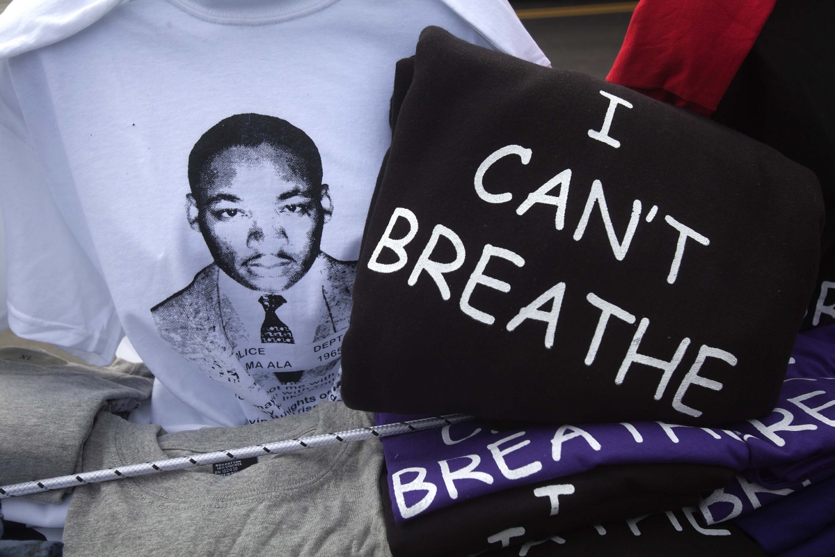 \'Black lives matter\': demonstrators use Martin Luther King day to ...