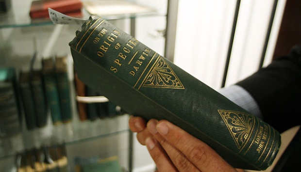First edition of Origin of the Species sells at auction for Â£26,000 ...