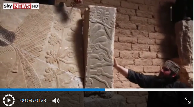 Nimrud: Islamic State video shows total destruction of ancient biblical ...