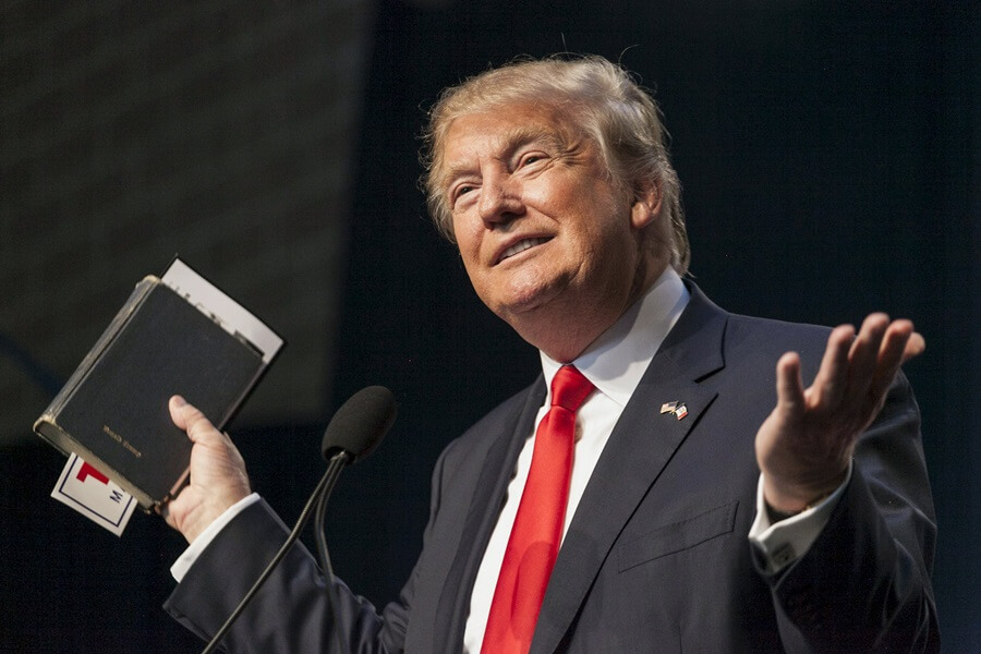 Donald Trump says he has \'pretty good\' chances of going to heaven ...