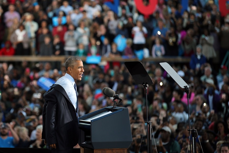 Barack Obama Pokes Fun At Christians Supporting Donald Trump: \'We Saw ...